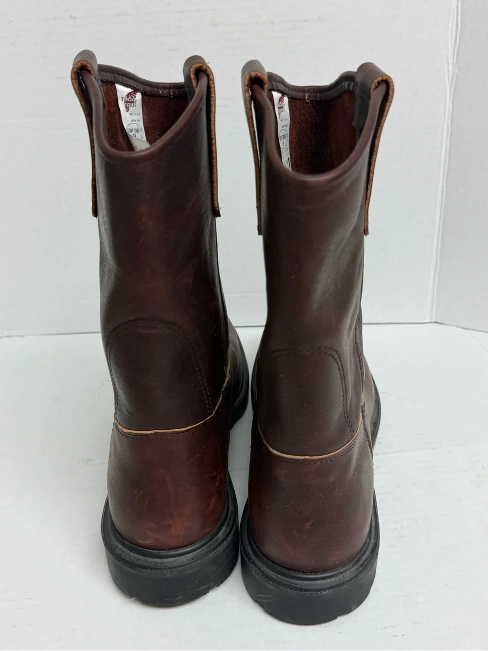 Red Wing ASTM F2892-11 EH 1132 Pecos Leather Boots Men’s US 10 Lightly Worn